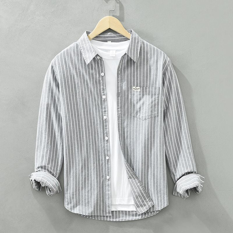 Héctor | Camisa de rayas con elegancia versátil
