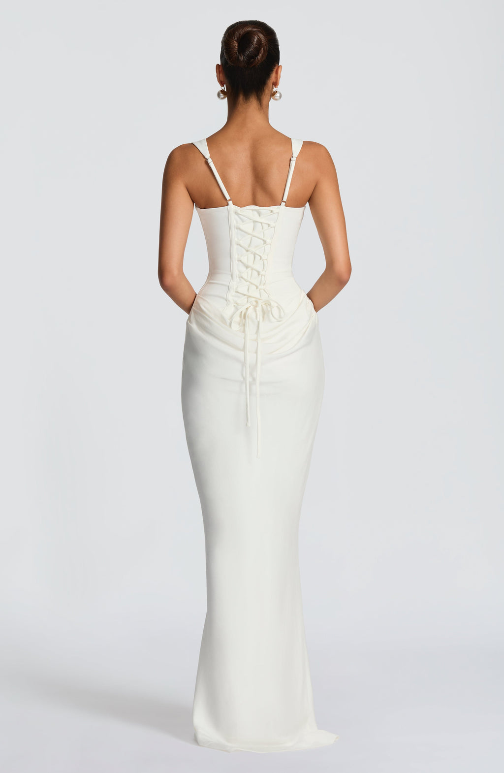 Leonor ❘ Vestido maxi de escote cuadrado